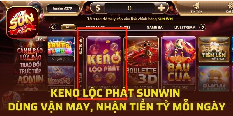 Keno lộc phát